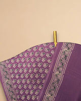 Rajmau – Ajrakh Modal Silk Saree