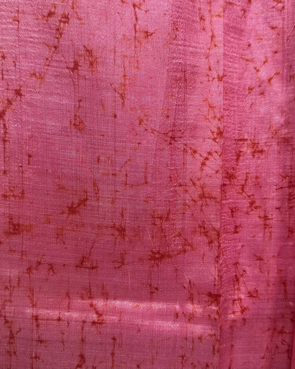 Aangan Rang Alpona Batik Saree