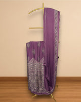 Rajmau – Ajrakh Modal Silk Saree