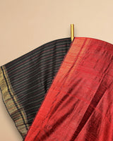 Saanjh Raag – Raw Silk Saree