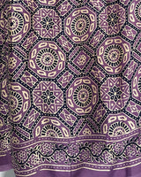 Rajmau – Ajrakh Modal Silk Saree