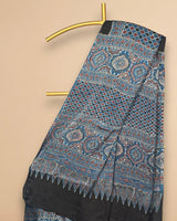 Neelantarini – Ajrakh Modal Silk Saree