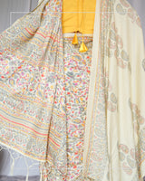 Rangrez Baagh – Pashmina Design Silk-Blend Saree with Stole