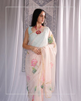 Padma Lehar – Hand-Embellished Chiffon Saree