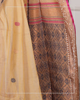 Kanak Dhara – Handloom Mercerized Cotton Banarasi Saree