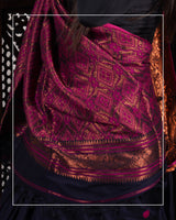 Neelanjana – Handloom Mercerized Cotton Banarasi Saree