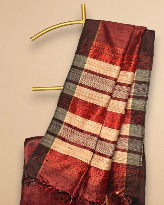 Kaalbelia – Raw Silk Saree