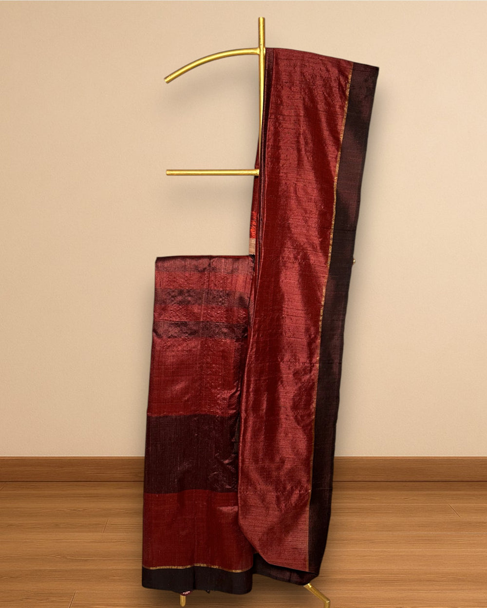 Kaalbelia – Raw Silk Saree