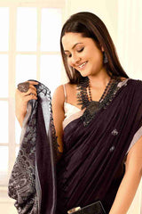 Jambunika Pure Cotton Handloom Jamdani with Warli Story-Weave | Blouse Piece Included