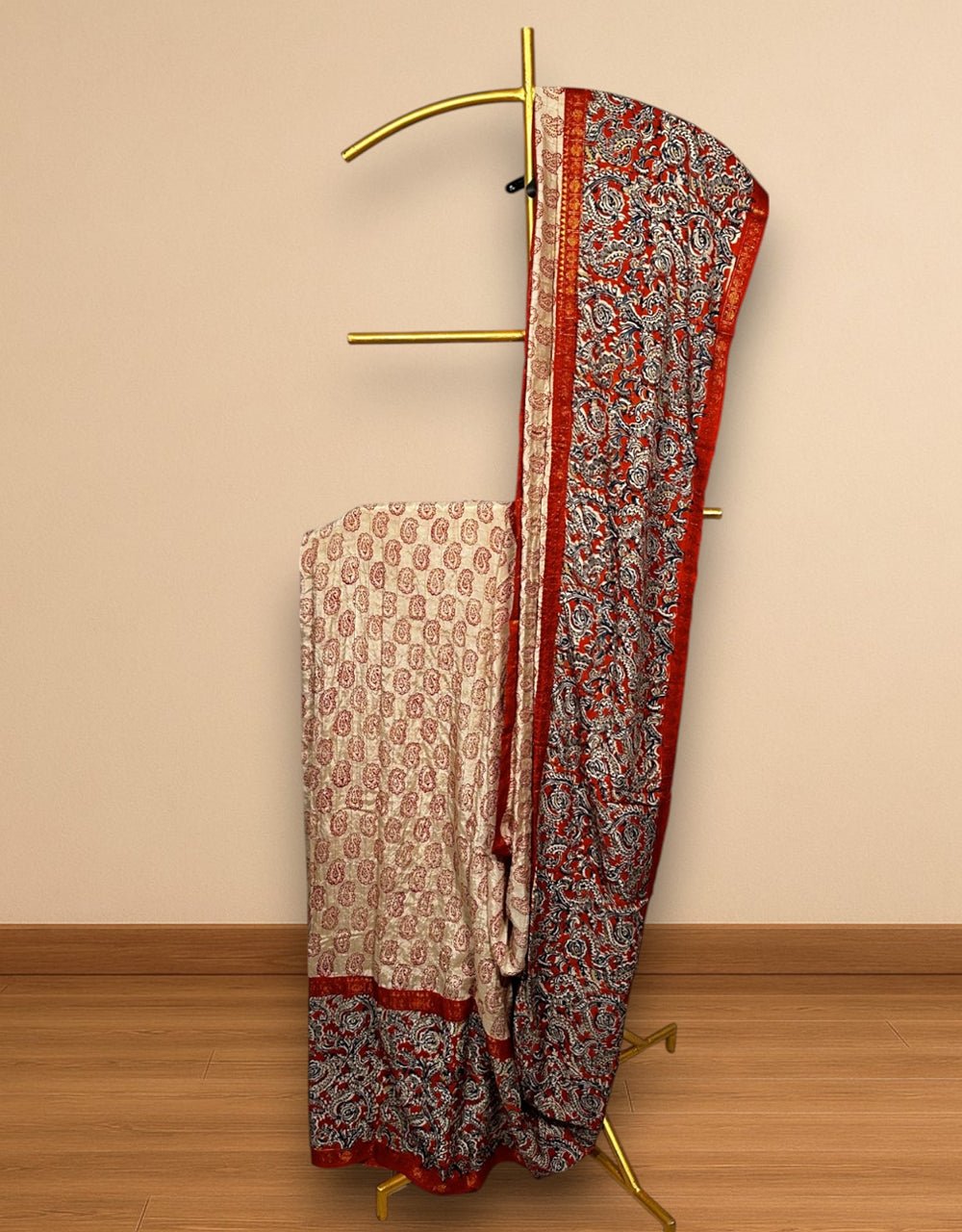 Kaavya Dhārā – Kalamkari Silk - Ethlore
